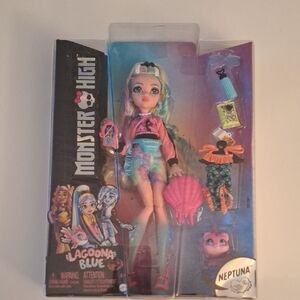 Monster High Lagoona Blue with Vibrant Outfit and Accessories